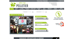 Desktop Screenshot of enseignespelletier.fr